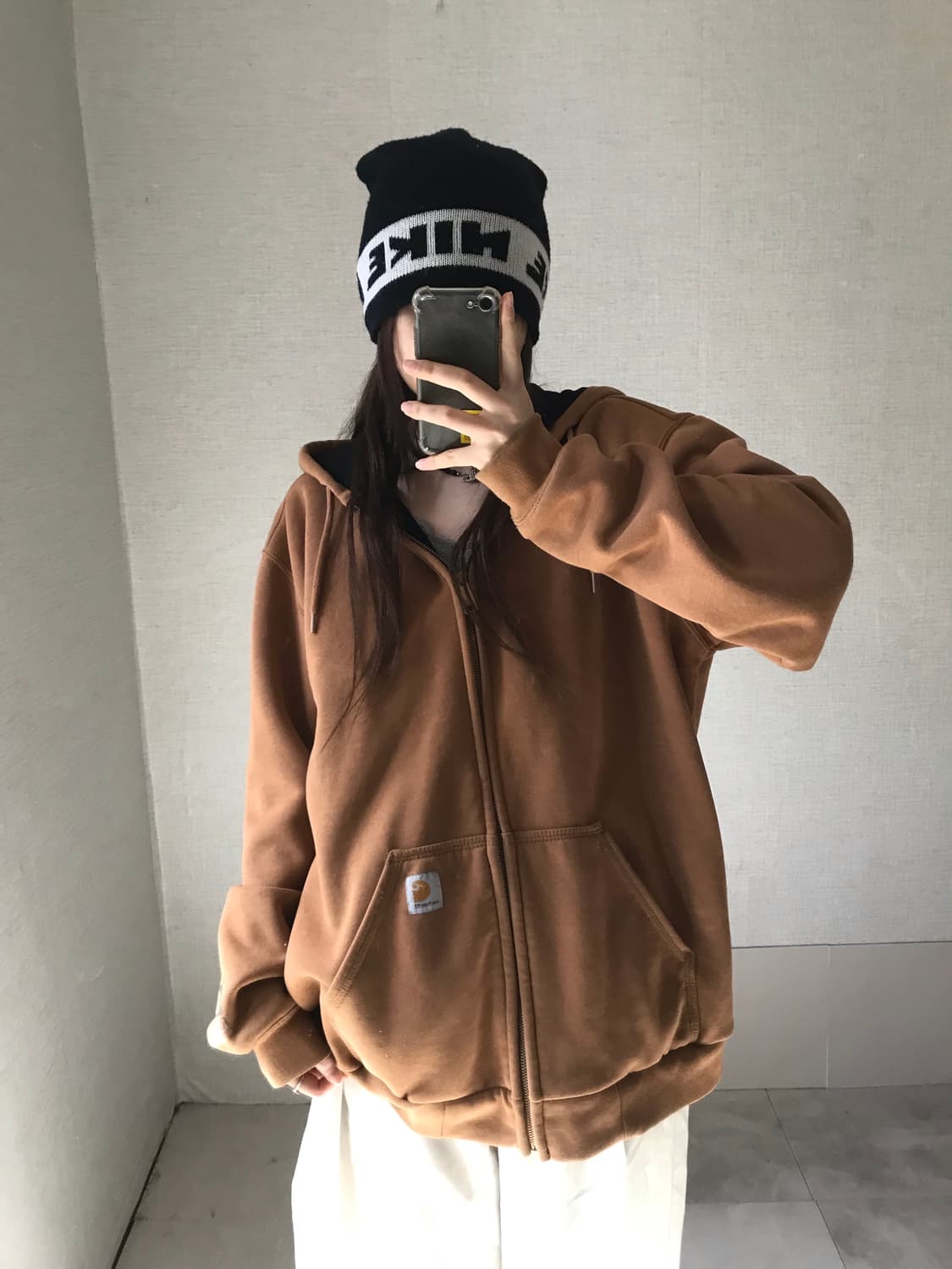 칼하트 된장 후드집업 상품이미지4