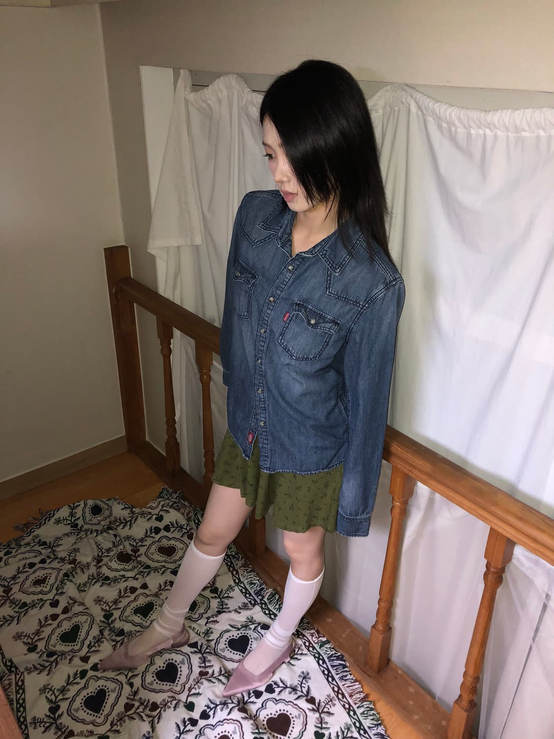 디키즈 데님셔츠 상품이미지8
