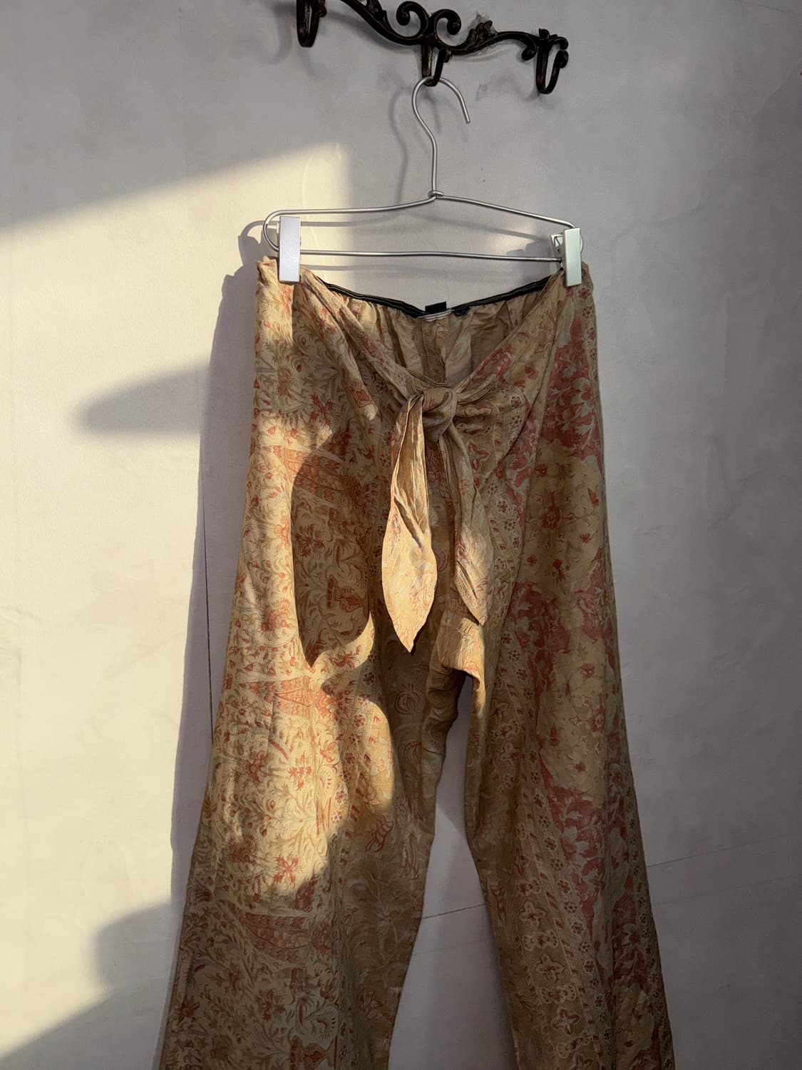 Ralph Lauren pink beige ethnic wide pt 상품이미지3