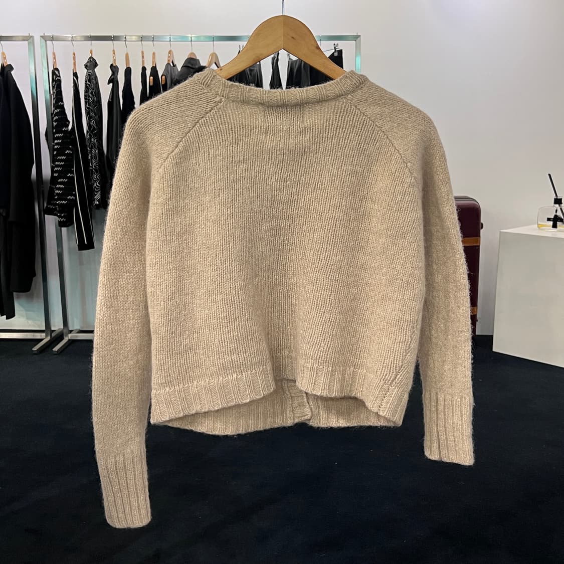 [55] 락피쉬 웨더웨어 100% 파인 울 니트 가디건  상품이미지2