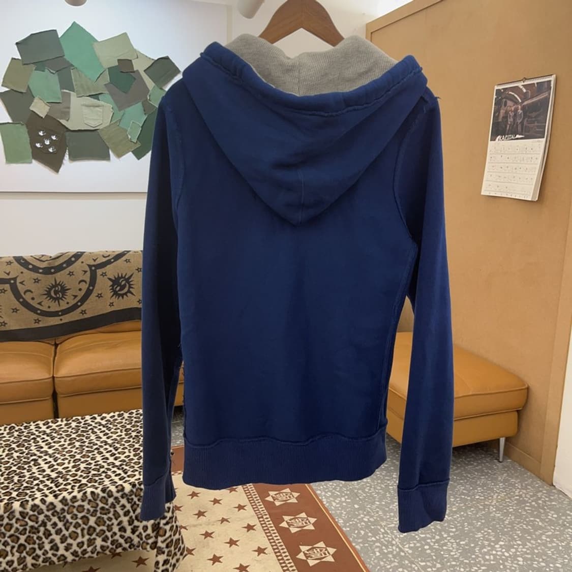 아베크롬비 레트로 Y2K 00's 키치 페인팅 후드집업 L C09714 상품이미지4