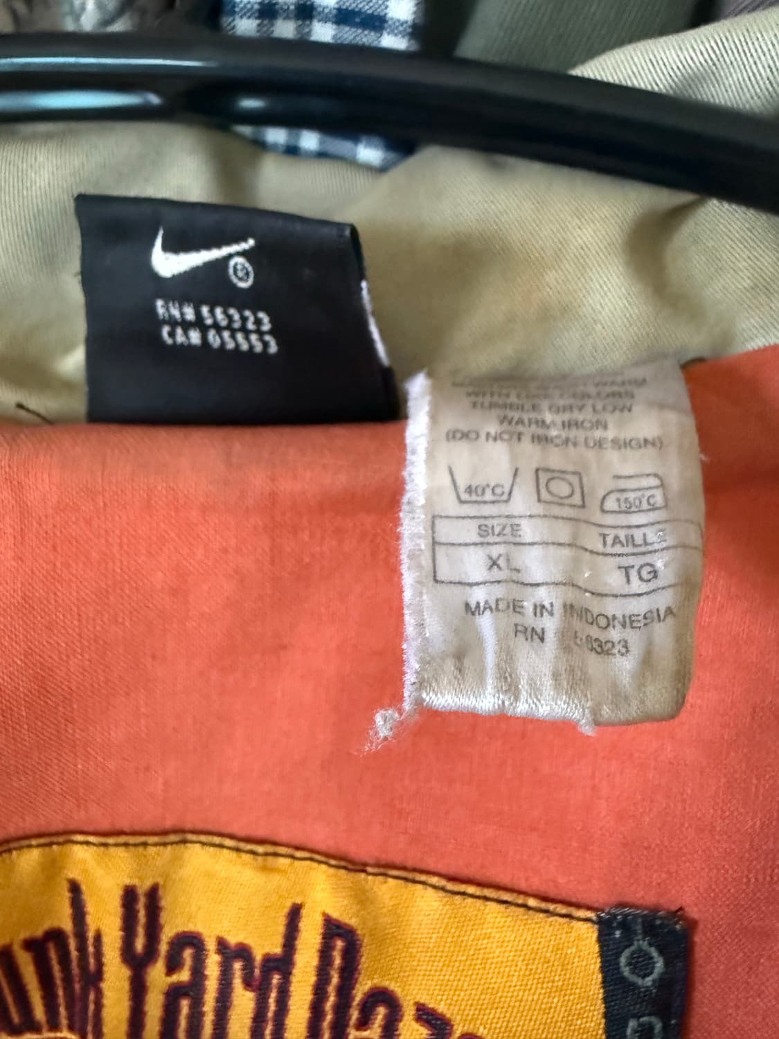 90S 나이키 덩크야드 데이즈 sun faded자켓 국내판X 상품이미지5