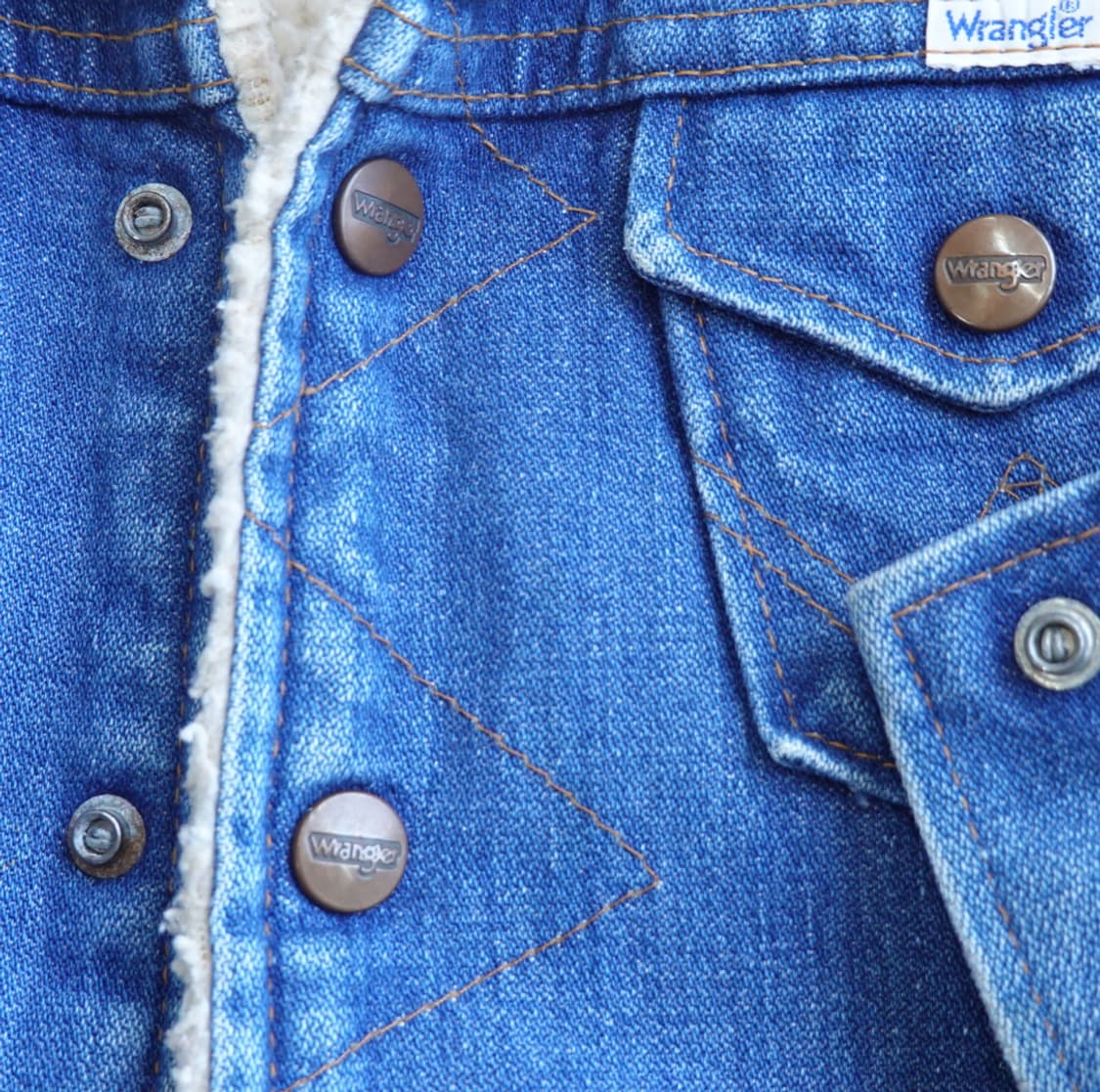 랭글러 Wrangler 보아 데님 자켓 키즈 1855 상품이미지7