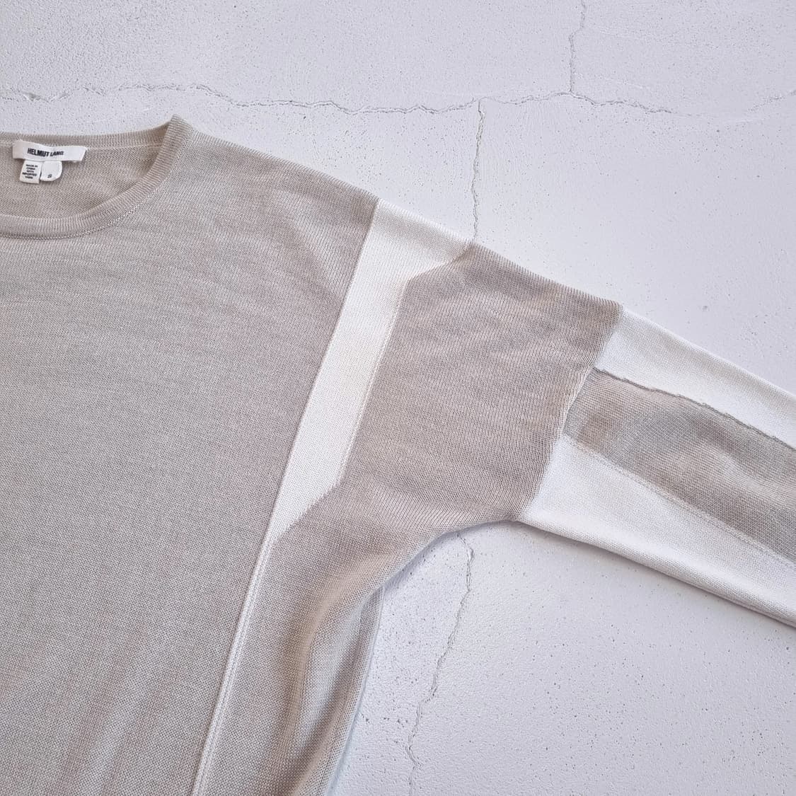 HELMUT LANG 헬무트랭 비대칭 니트 - S 상품이미지3