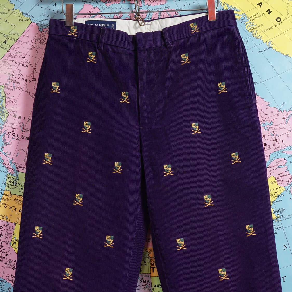 폴로 랄프로렌 자수 코로듀이 팬츠 상품이미지4