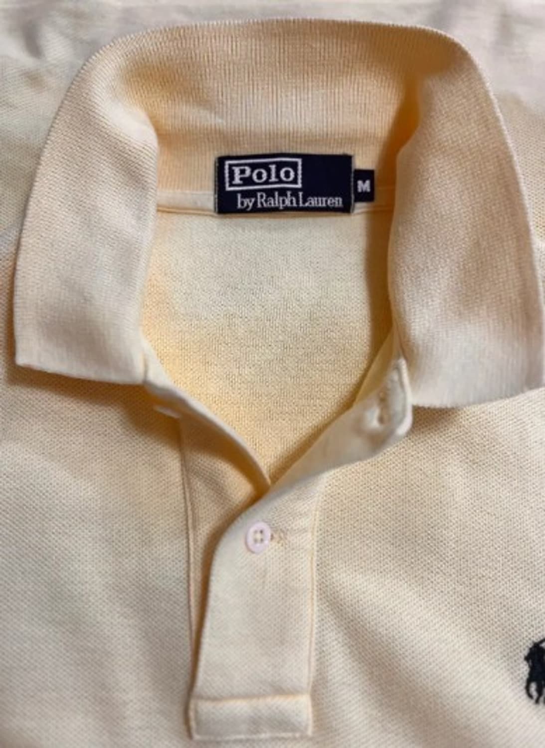 폴로랄프로렌 남성 옐로우 PK카라반팔티셔츠 M 상품이미지4