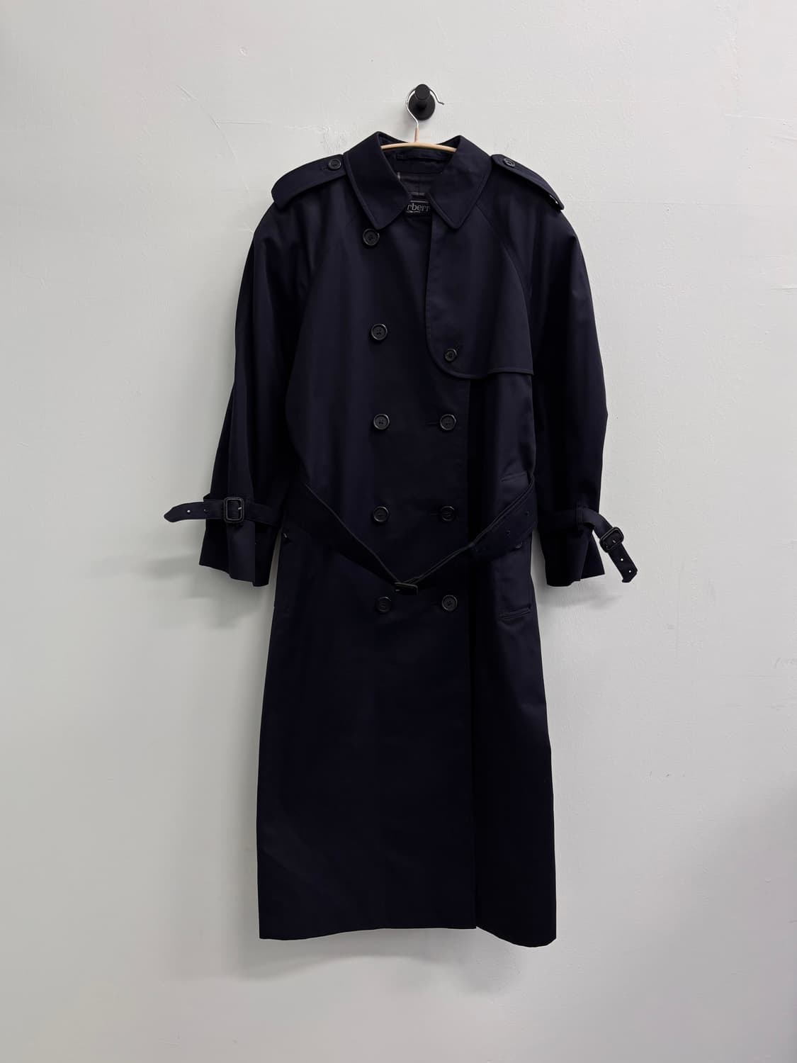 버버리(Burberrys) 아카이브 네이비 트렌치코트 상품이미지1
