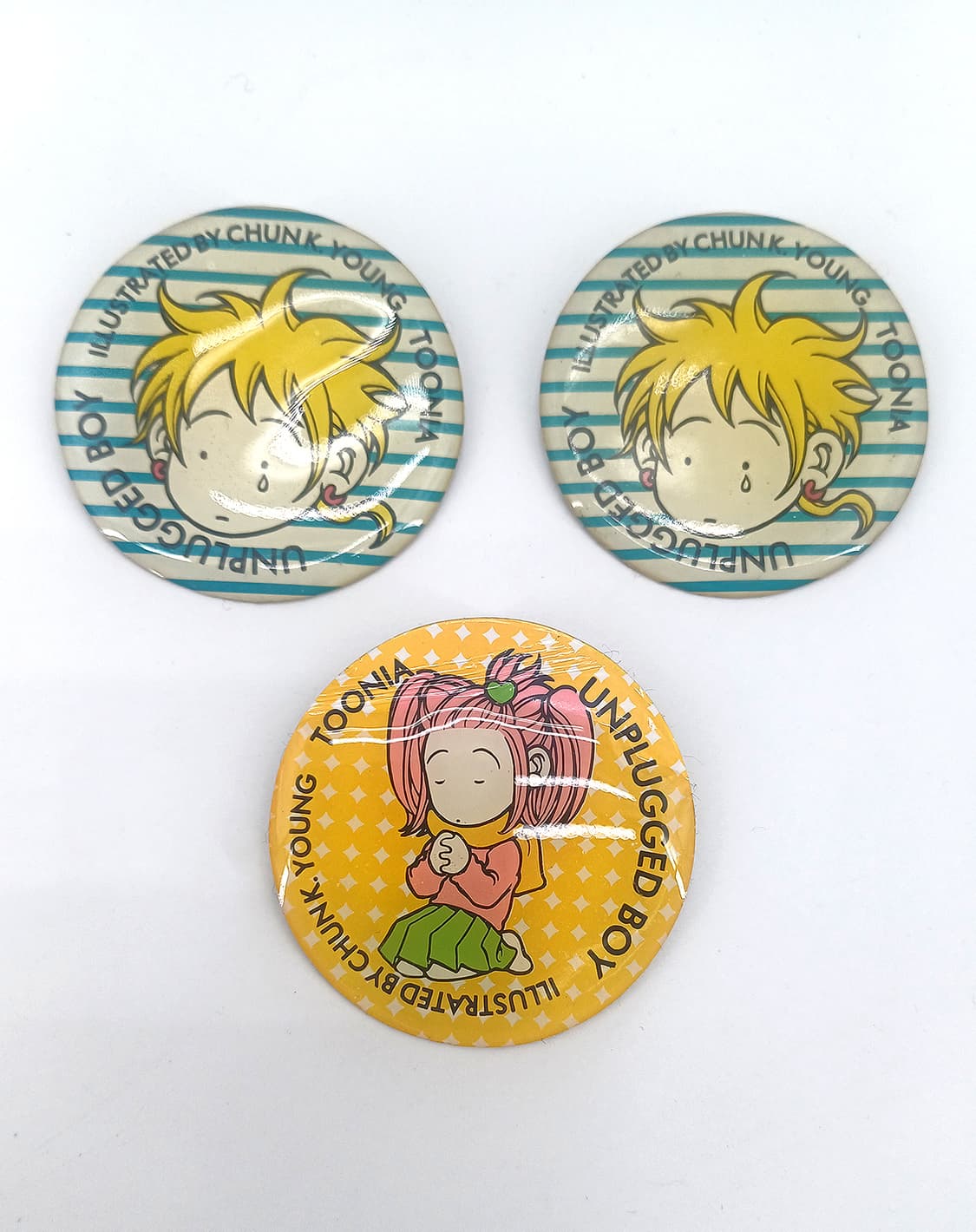 언플러그드 보이 천계영 오디션 뱃지 배지 핀버튼 빈티지 레트로 제품 상품이미지3