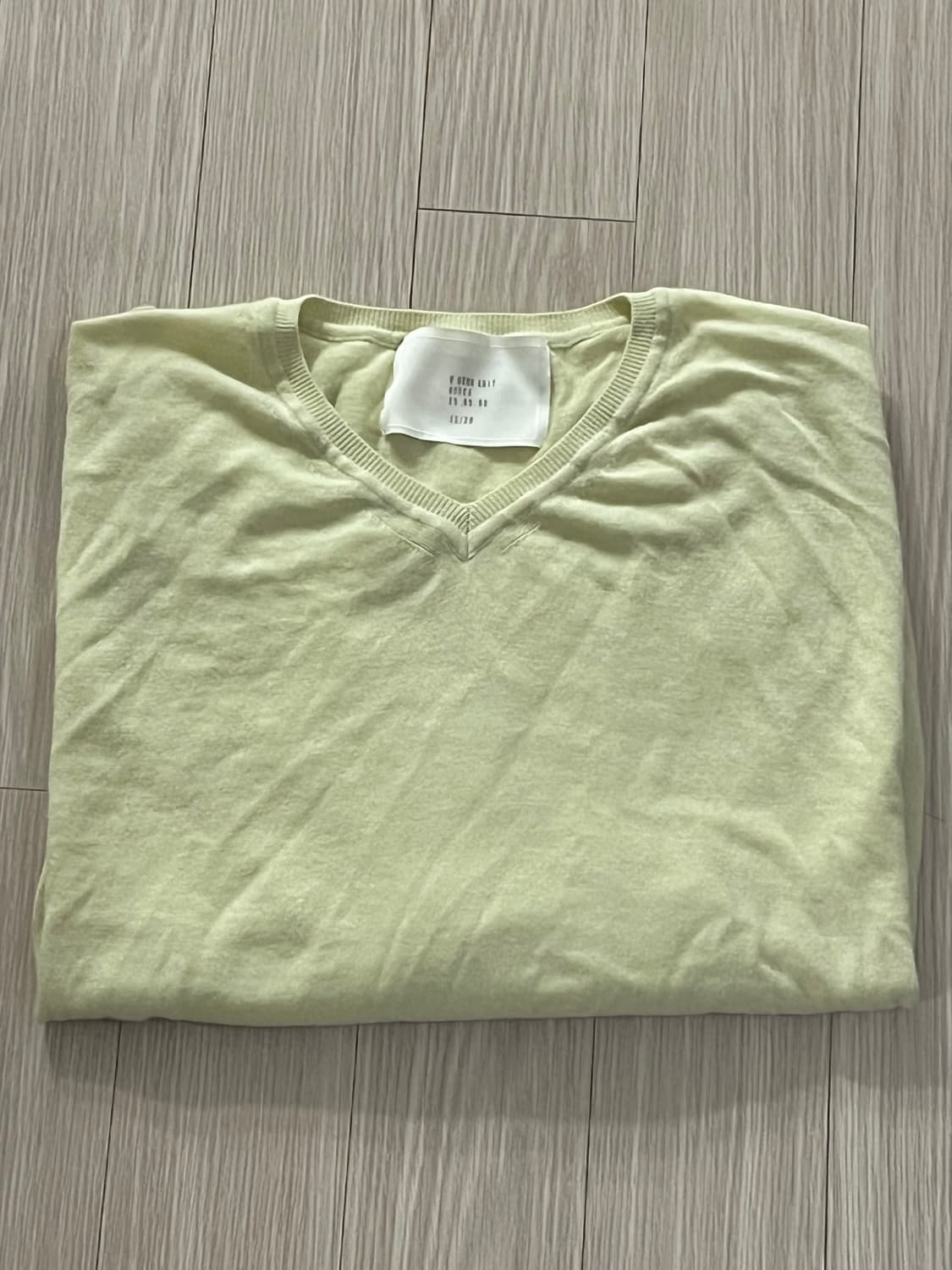 [48] 강정석 브이넥 니트 상품이미지2