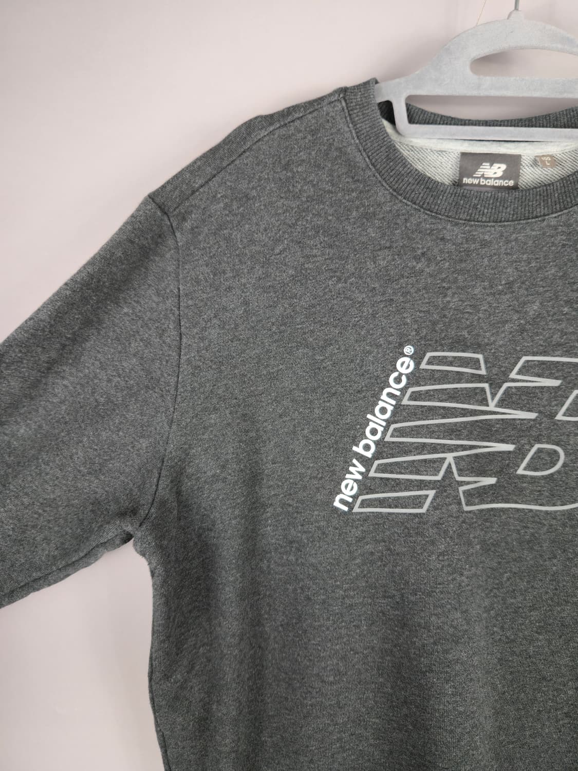 [무료배송]뉴발란스 100(L) 남성 스웨트 기본 맨투맨 티셔츠 상품이미지2