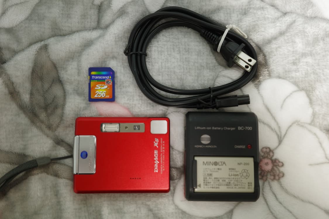 미놀타 디미지 XG Minolta Dimage 디카 레드 상품이미지4