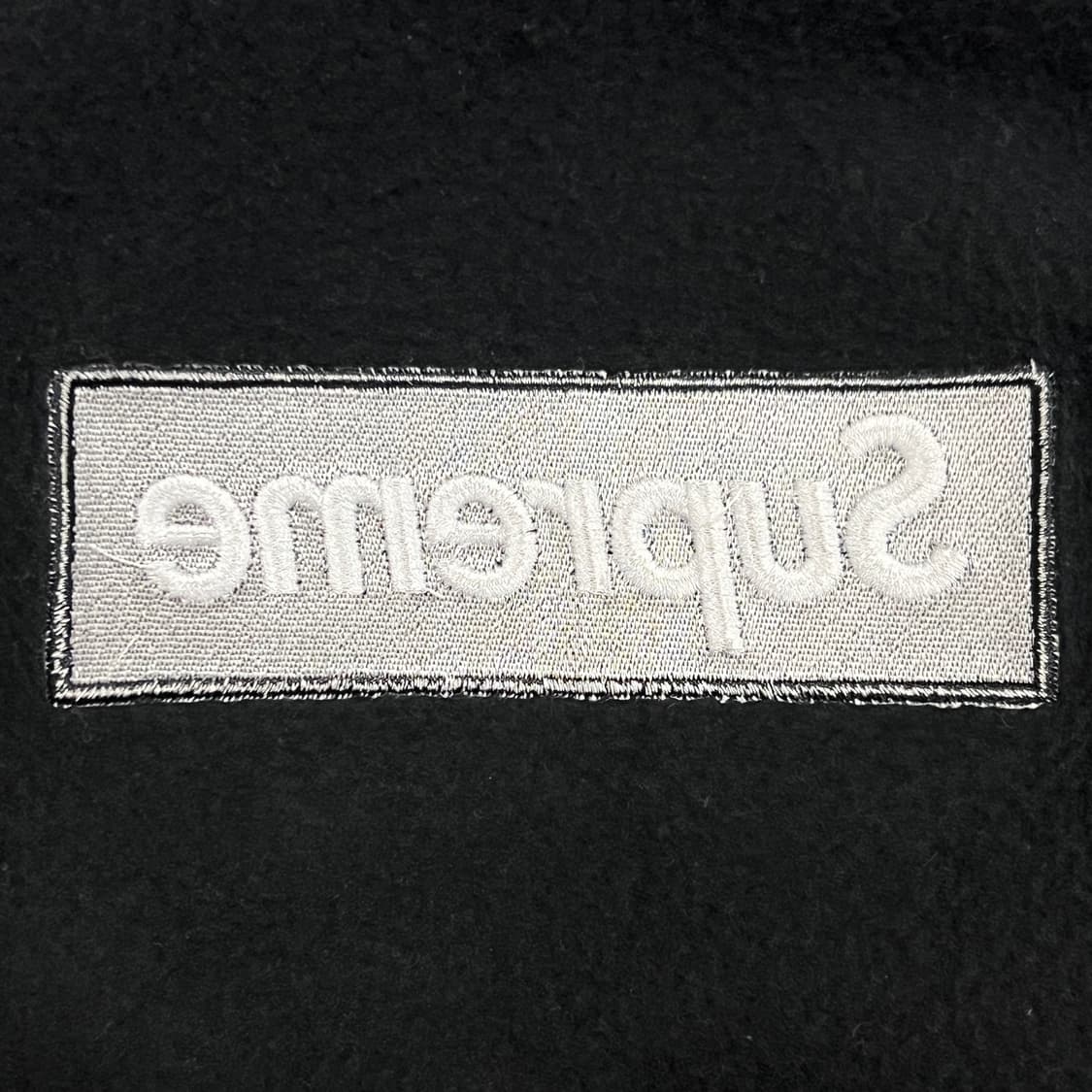 슈프림 15FW 박스로고 크루넥 블랙 상품이미지4