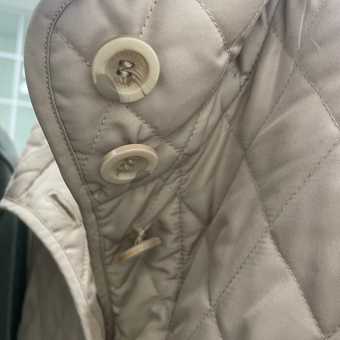 W 버버리 베이지 퀼팅 자켓 상품이미지6