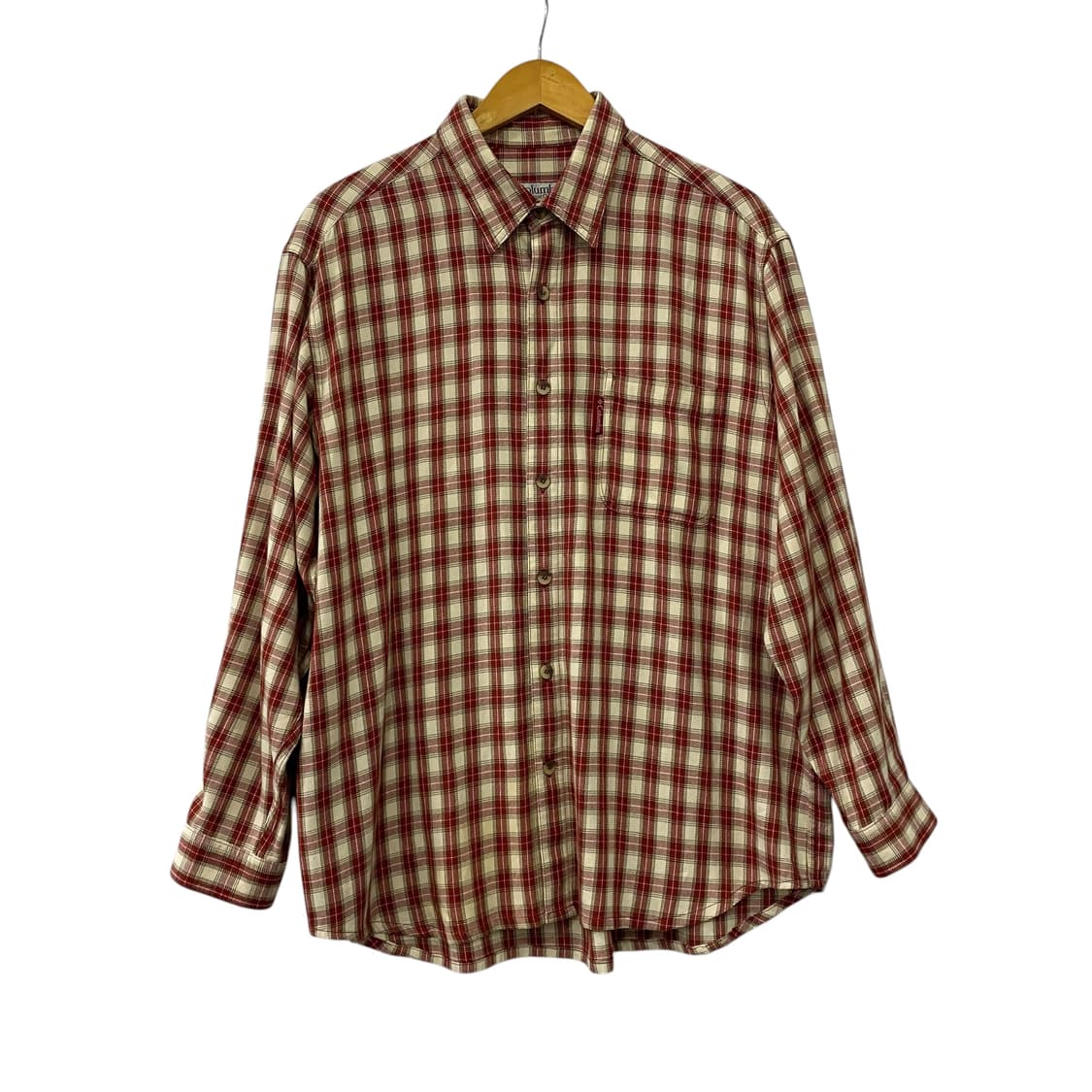 컬럼비아 체크 긴팔셔츠(105) 상품이미지1