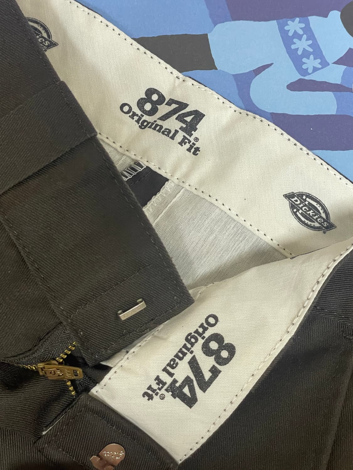 디키즈 오리지널 874 워크팬츠 (다크브라운) 상품이미지3