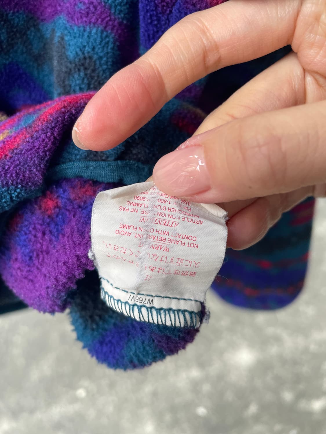 90‘s 파타고니아 신칠라 스냅티 아즈텍 플리스 자켓 스노우리스 노스노우 상품이미지7