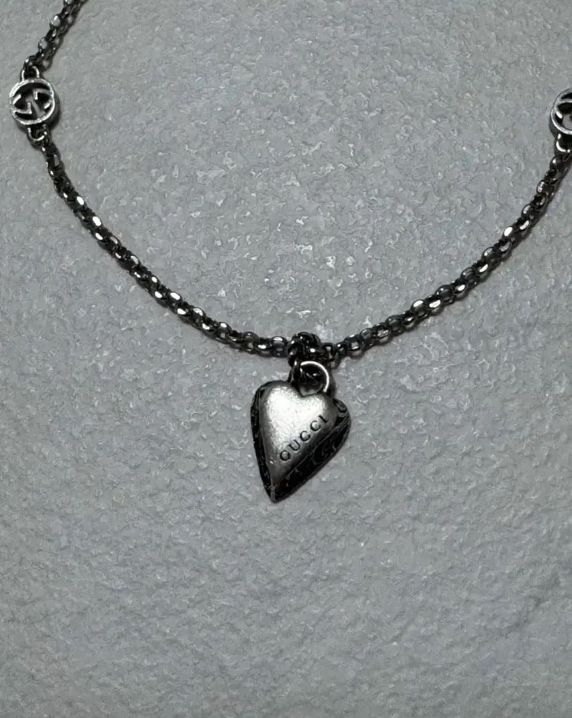 17사이즈 구찌 하트 펜던트 팔찌 상품이미지3