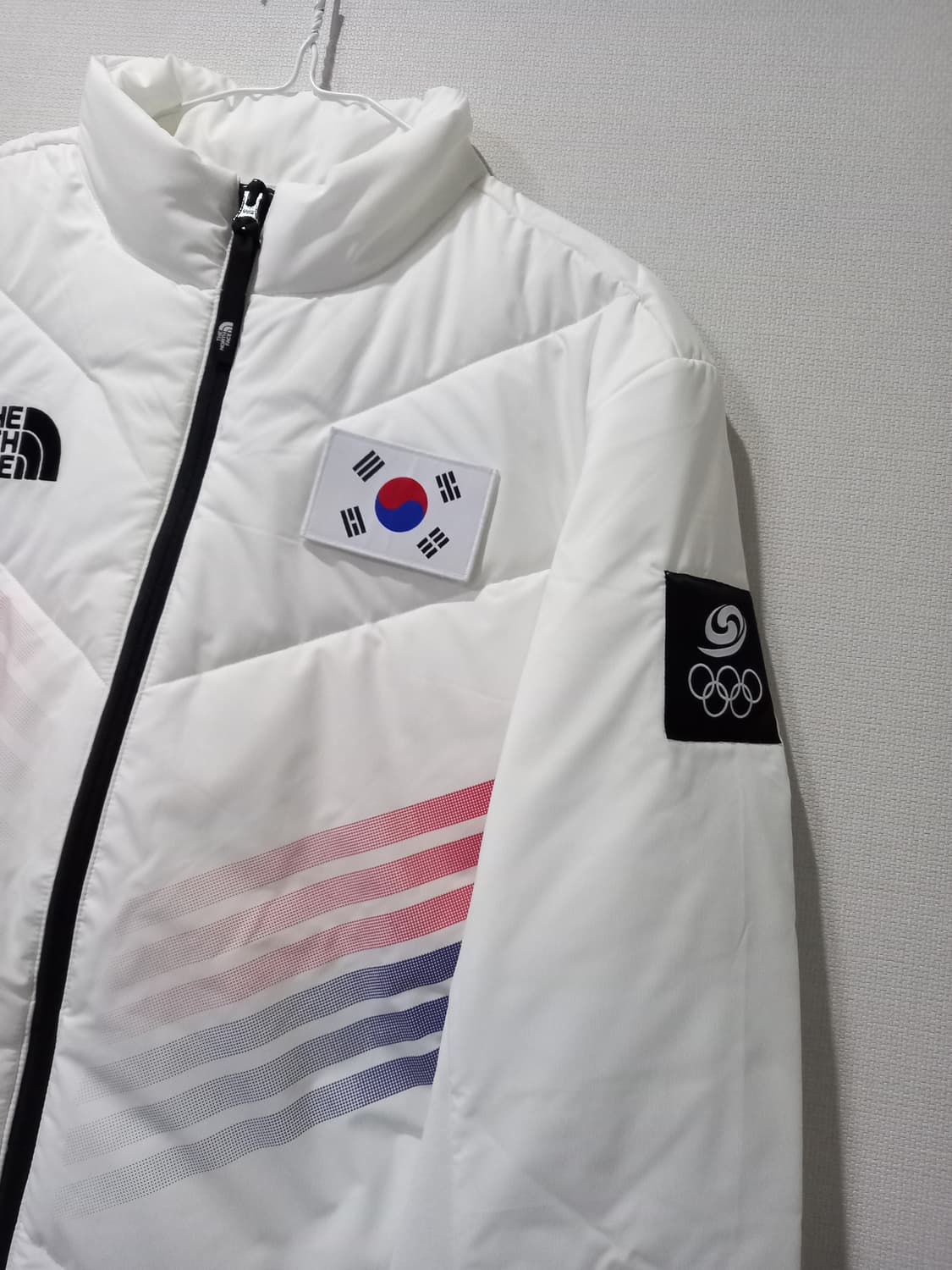 새상품 노스페이스 팀코리아 평창올림픽 국대 트랙탑 저지 져지집업  105 상품이미지2