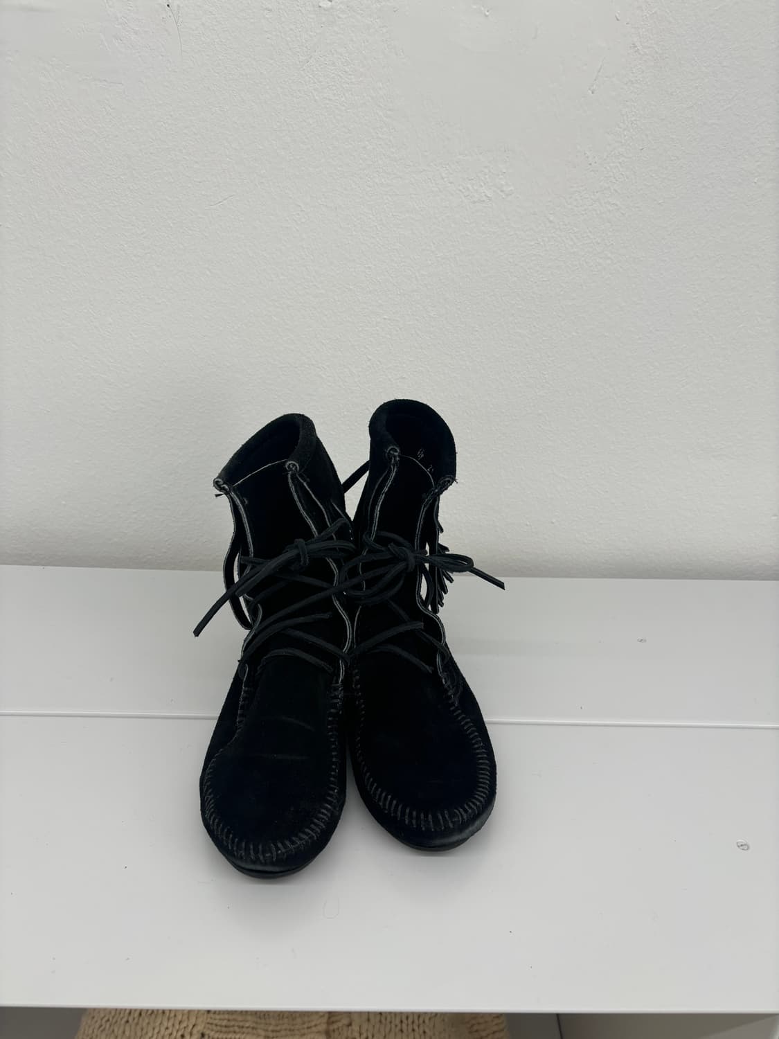 Minnetonka 프린지 부츠 스웨이드 상품이미지10