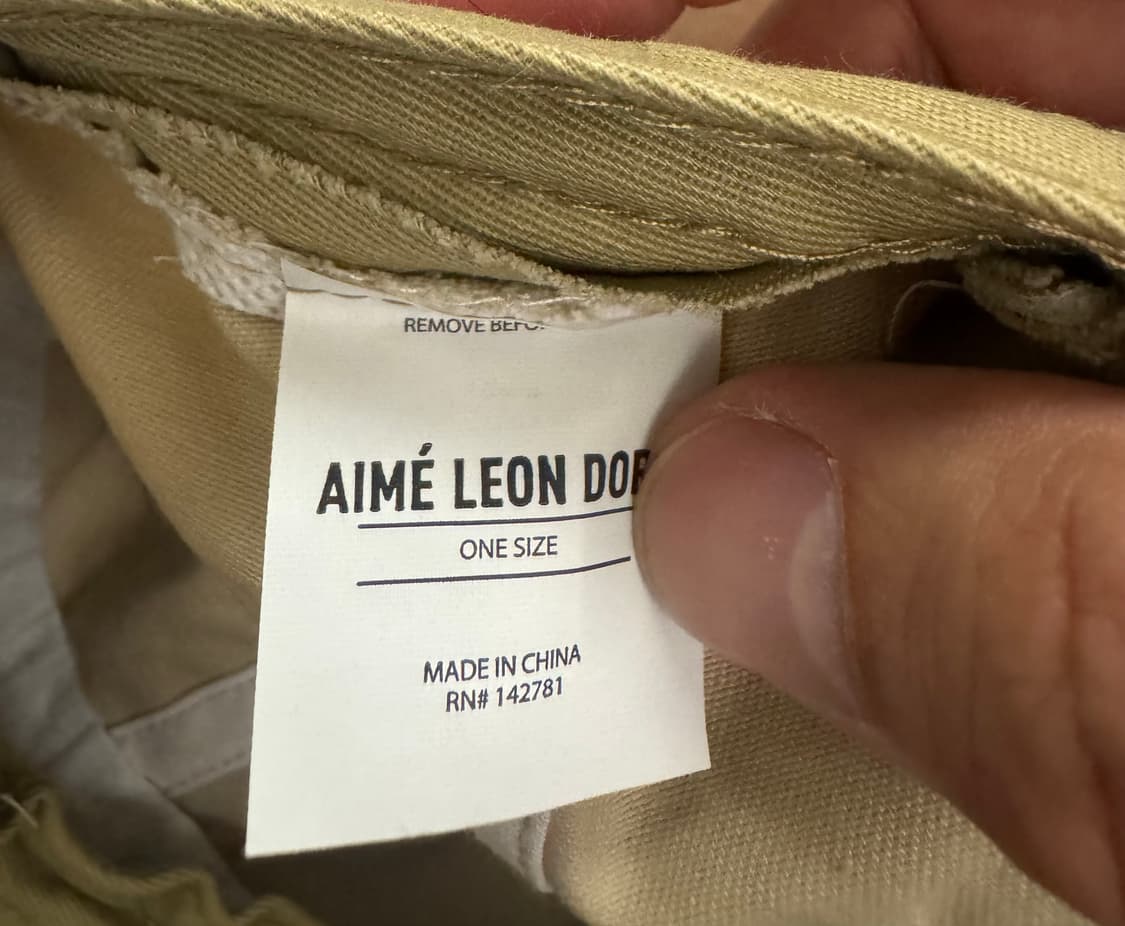 Aime Leon Dore apple energy 모자 상품이미지5