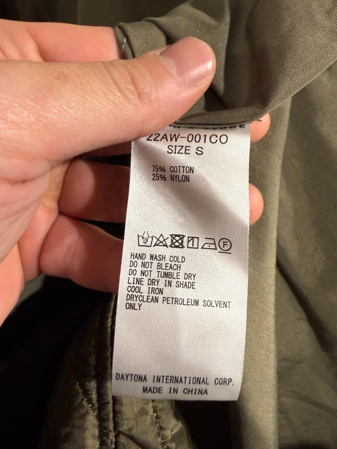 프릭스스토어 m-65 피쉬테일 파카 S(2XL) 상품이미지7