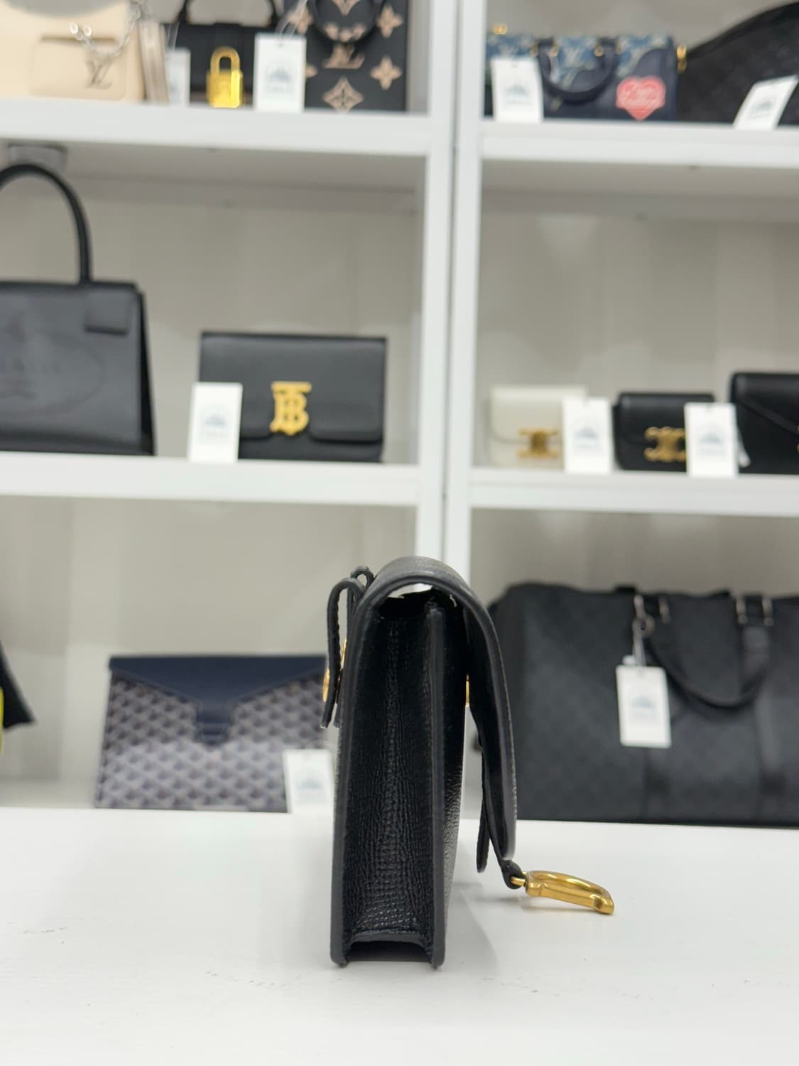 [OS] 디올 카프스킨 새들 벨트백 상품이미지4