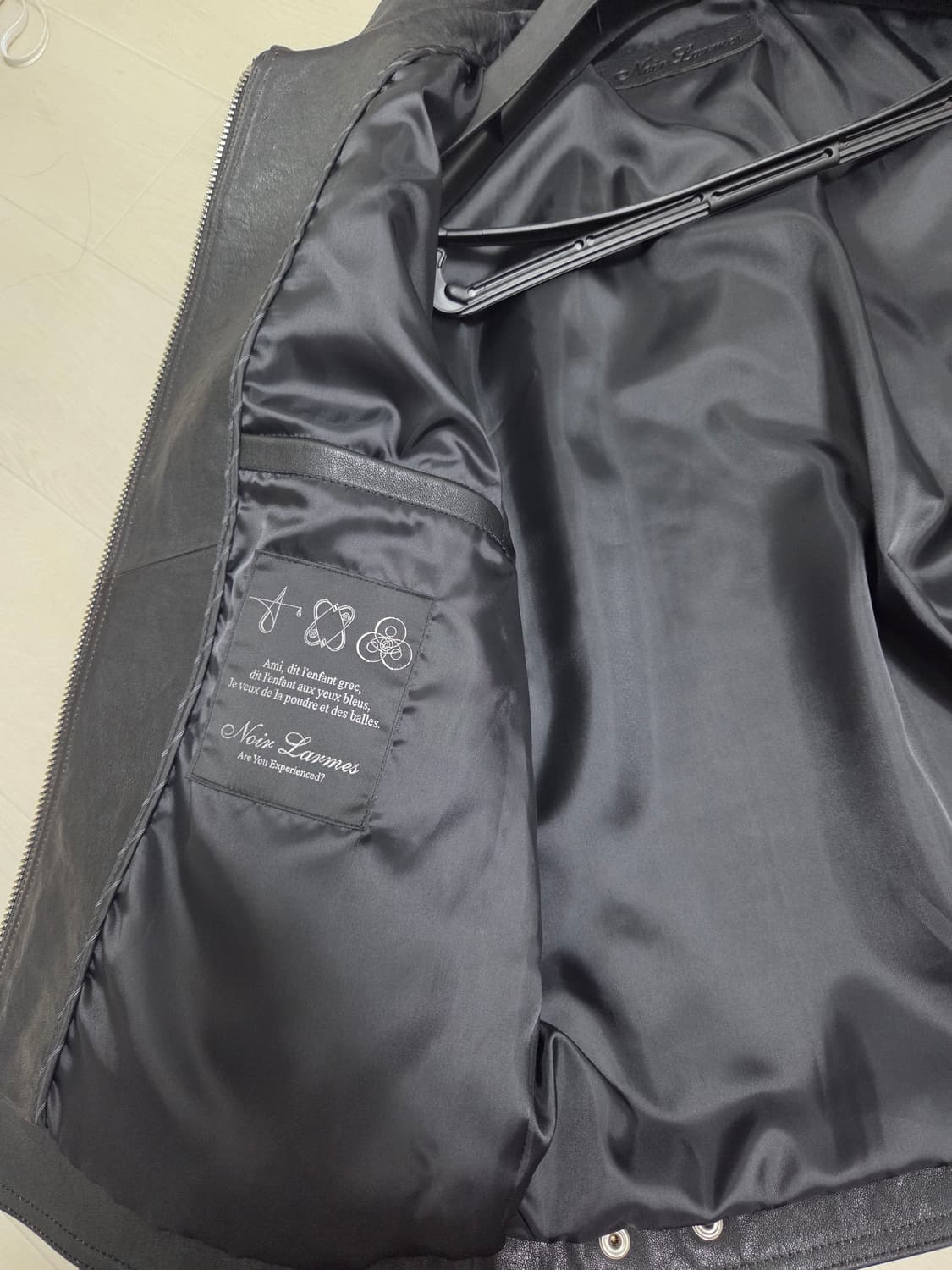 느와르라르메스 new standard leather jacket#2 상품이미지4