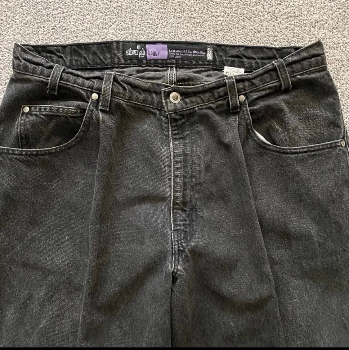 90s 리바이스 실버 탭 배기  퍼플 라벨 38 상품이미지3