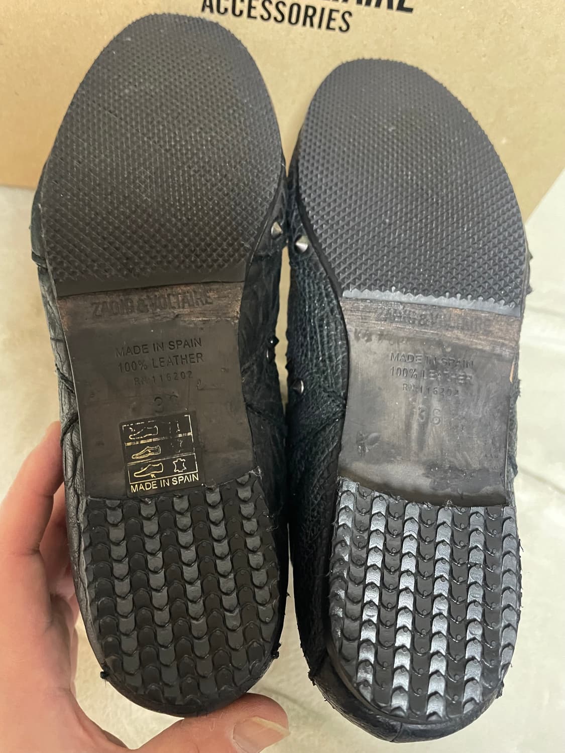 Zadig& Voltaire LOW BOOTS cloutees 36 상품이미지7