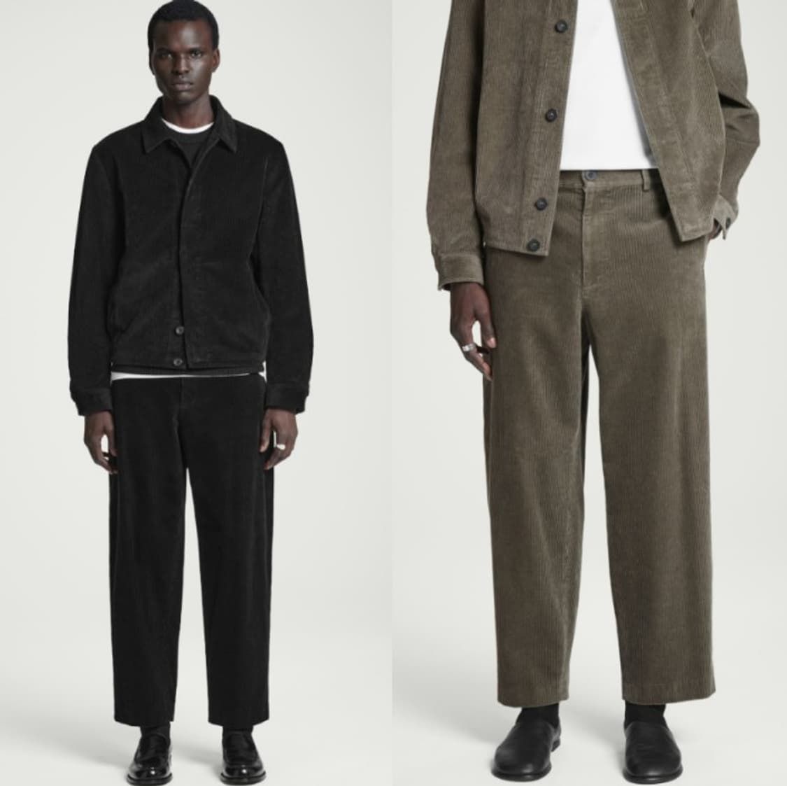 Cos 와이드 레그 코듀로이 팬츠 상품이미지1