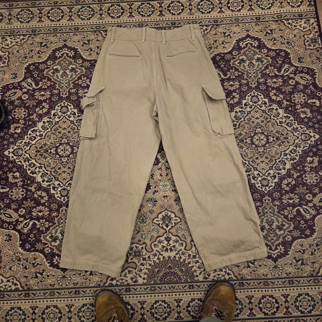 반츠 m-47팬츠 frnech army cargo pants xl사이즈 상품이미지2