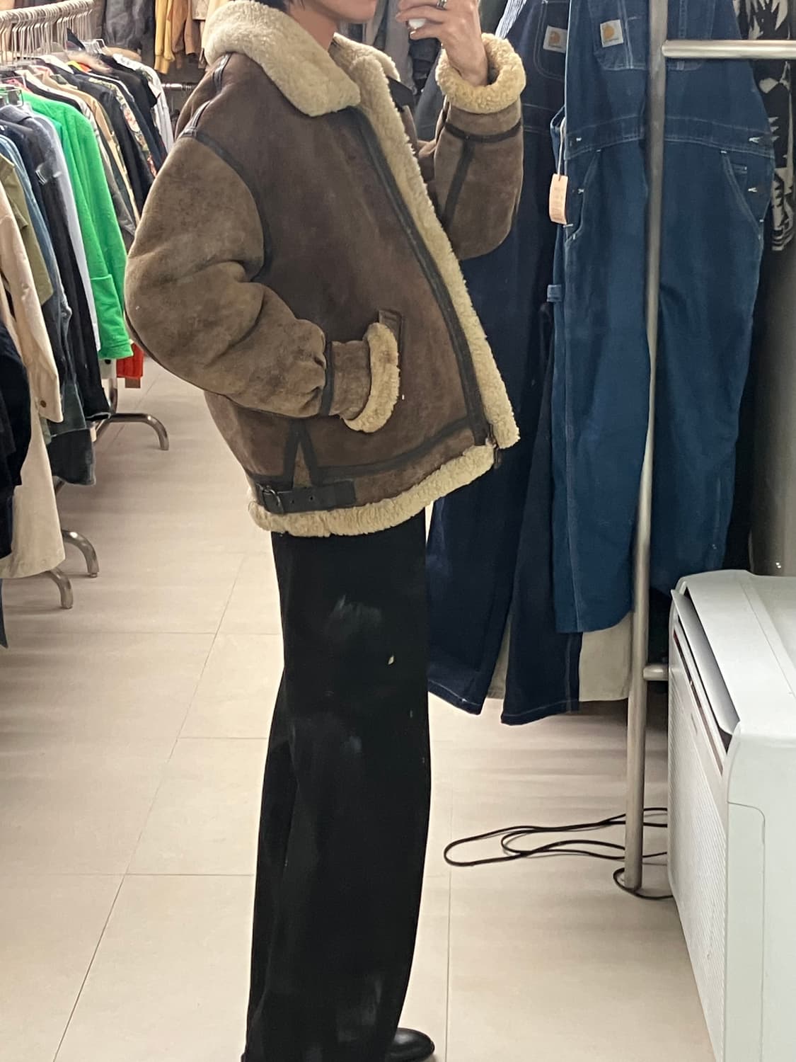 US ARMY B-3 양가죽 밀리터리 무스탕 자켓  상품이미지9