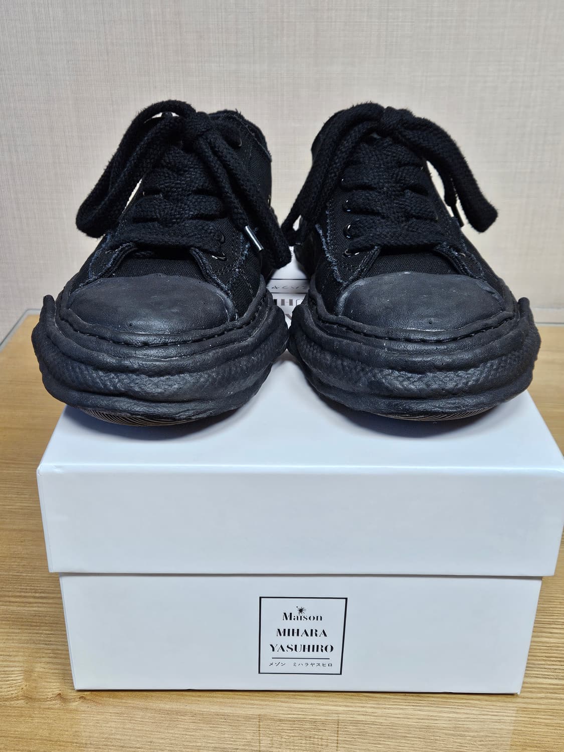 미하라야스히로 피터슨 OG 솔 캔버스 블랙 상품이미지7