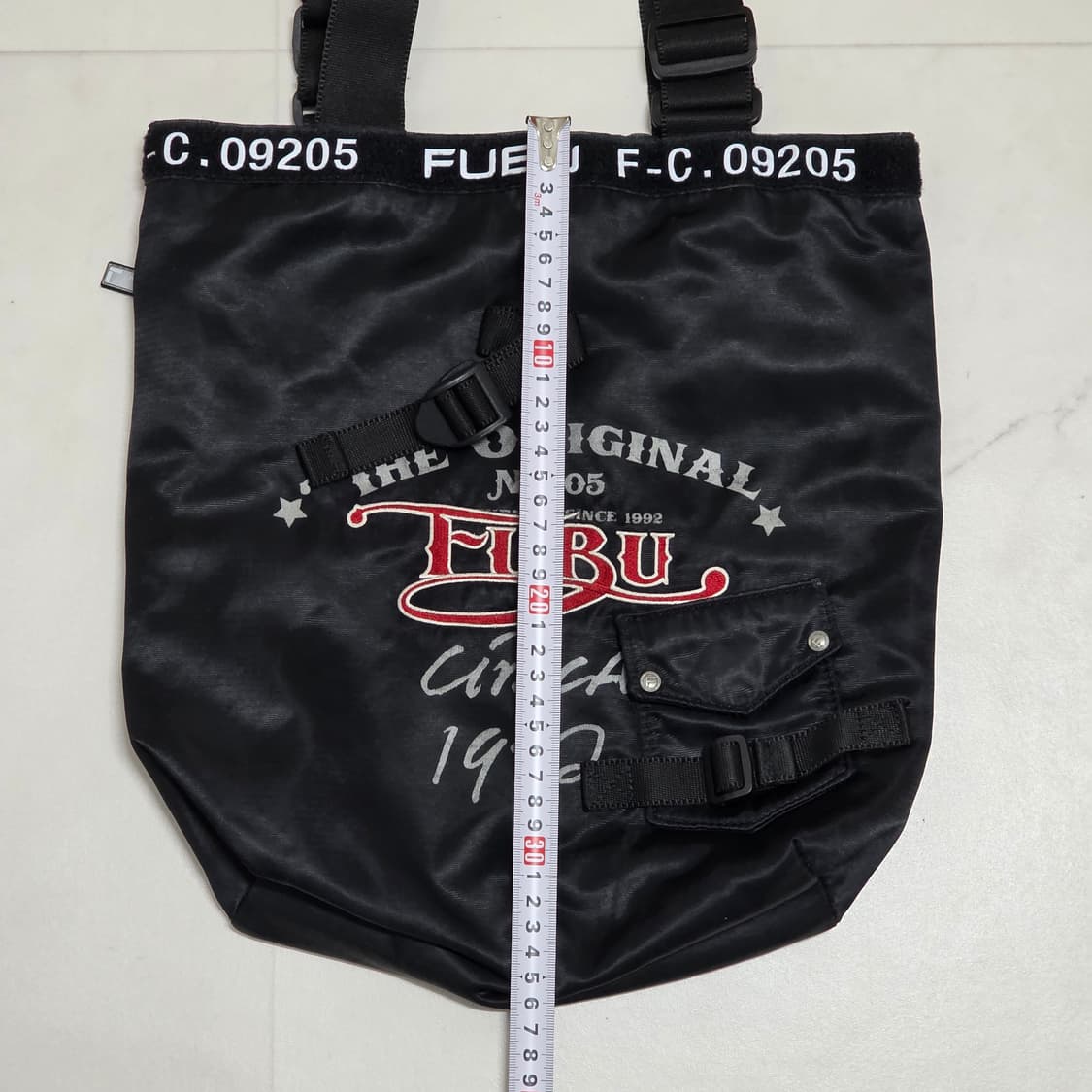 FUBU 후부 올드스쿨 Y2K 나일론 토트백 숄더백 상품이미지8