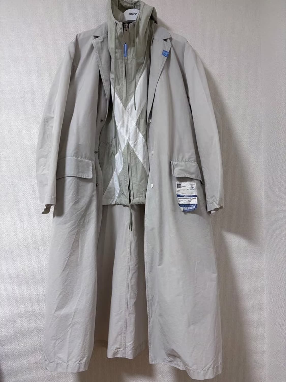 미하라야스히로 20SS 후드코트 상품이미지1