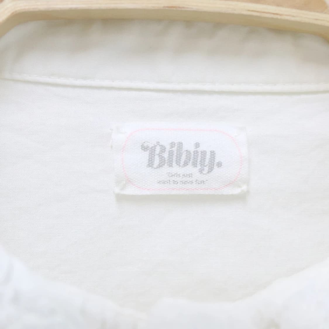 BIBIY 키즈 빈티지 프릴 블라우스 61081 상품이미지7