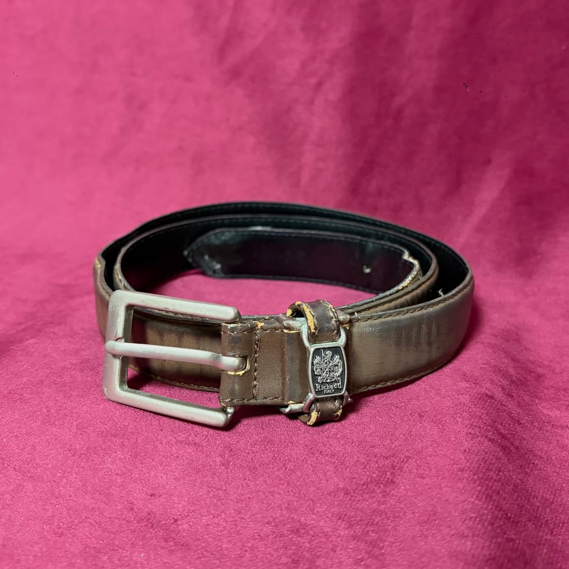 Richadd 슬림 레더 벨트 상품이미지2