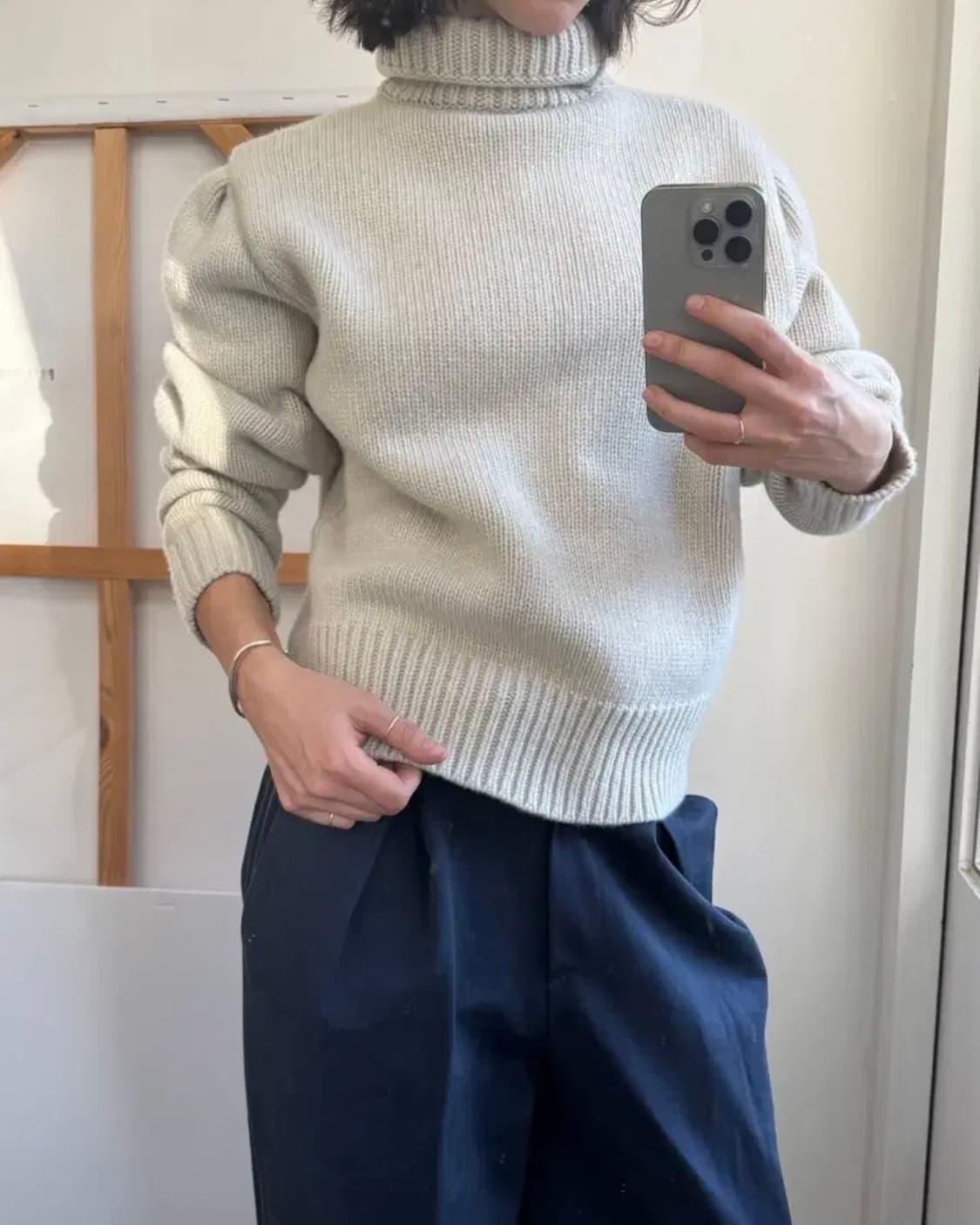 pula 뿔라 야크 스웨터 니트 아이보리 상품이미지2