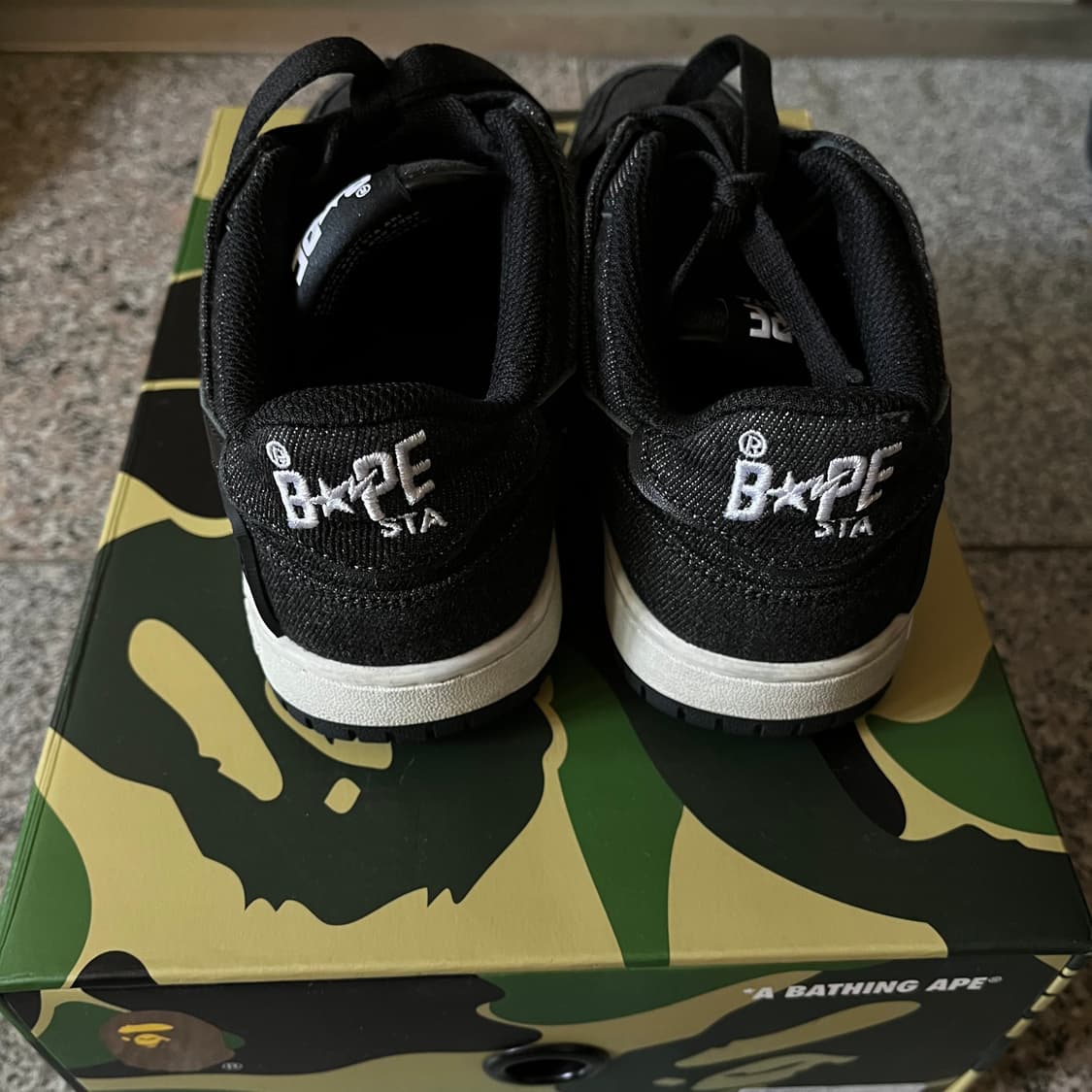 베이프 스케이트스타 데님 스니커즈 (정가60%할인) 상품이미지4