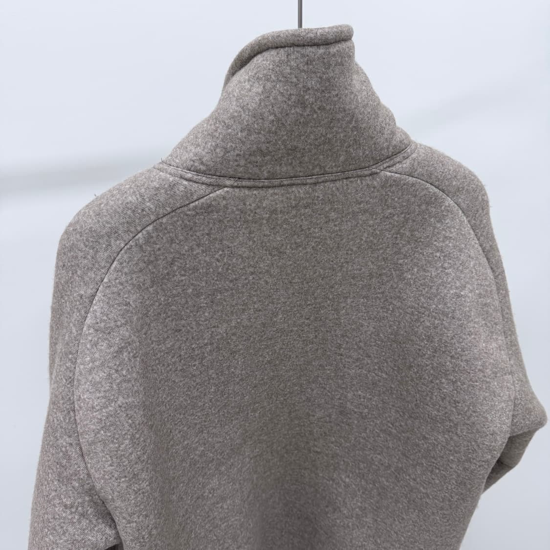 [S+급/42] 25FW 미우미우 시어링 코튼 플리스 블루종 자켓 상품이미지8