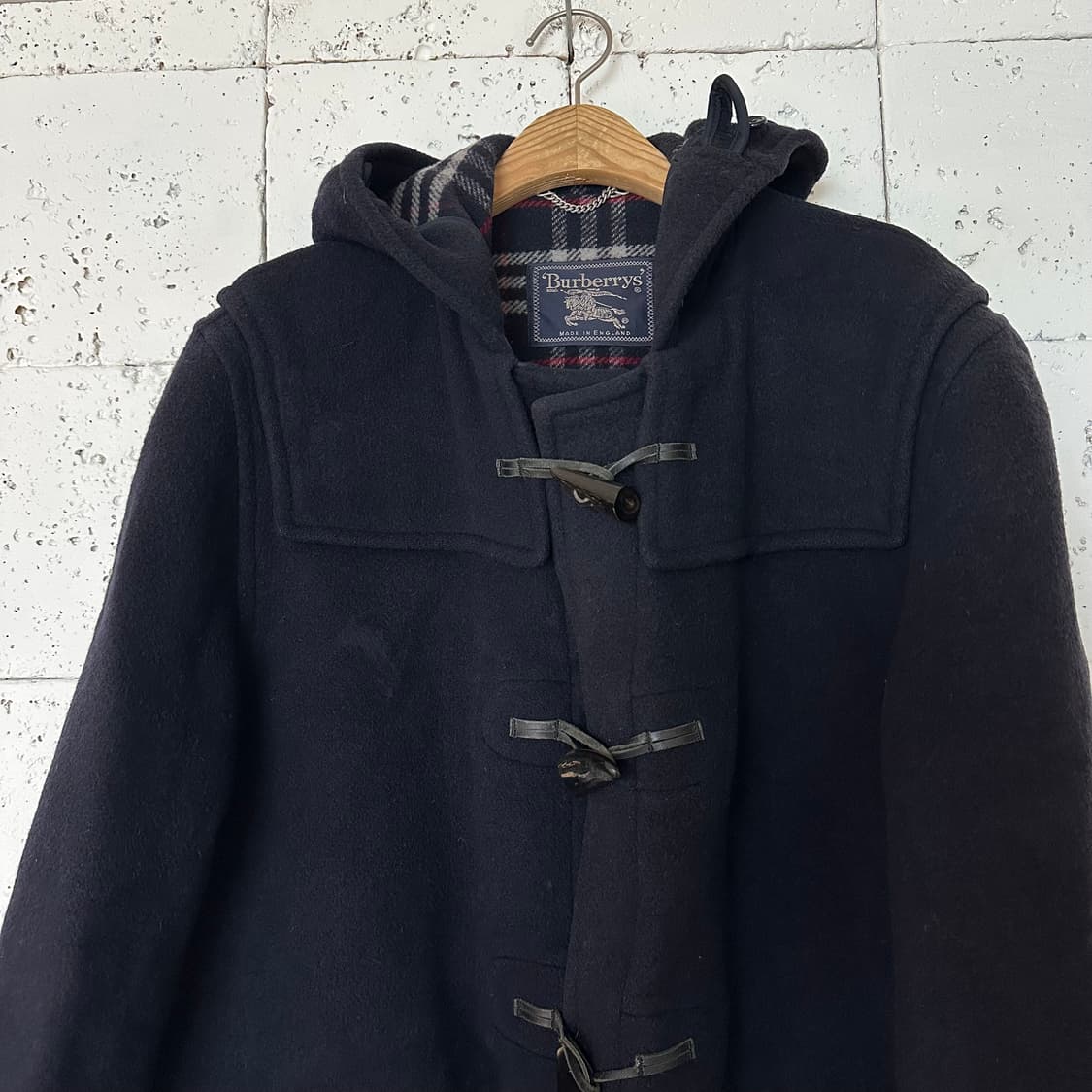 XL 버버리 더플코트 네이비 상품이미지2