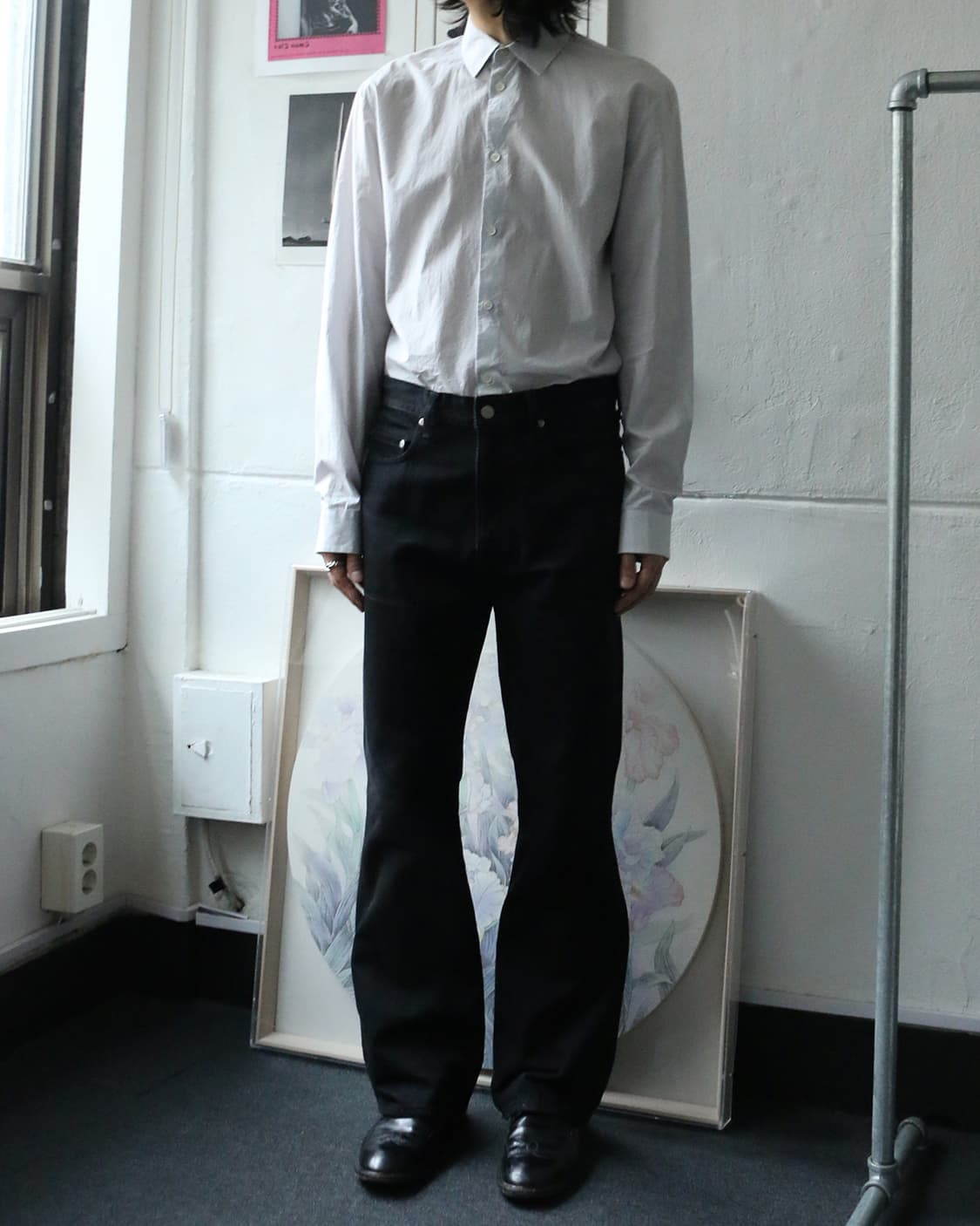 메종 마르지엘라 화이트 도트 셔츠  상품이미지2