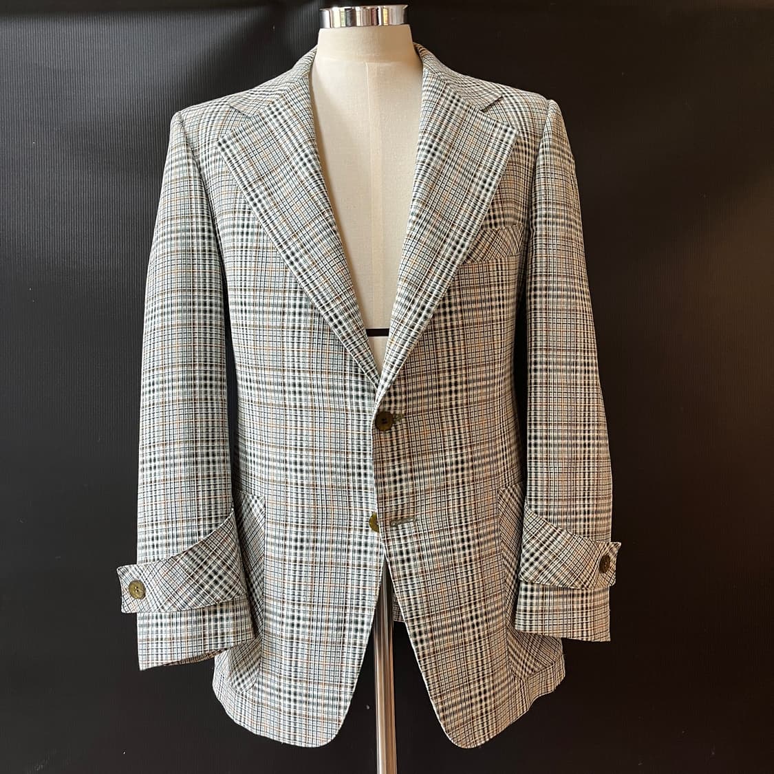 XL) 70s U.S.A. 아카이브 빈티지 Curlee 자켓 상품이미지2