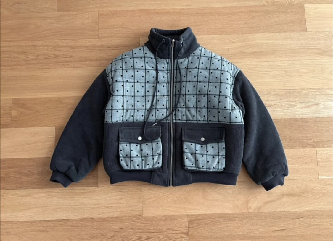 하이스쿨디스코 코듀로이 하이넥 항공점퍼 상품이미지2