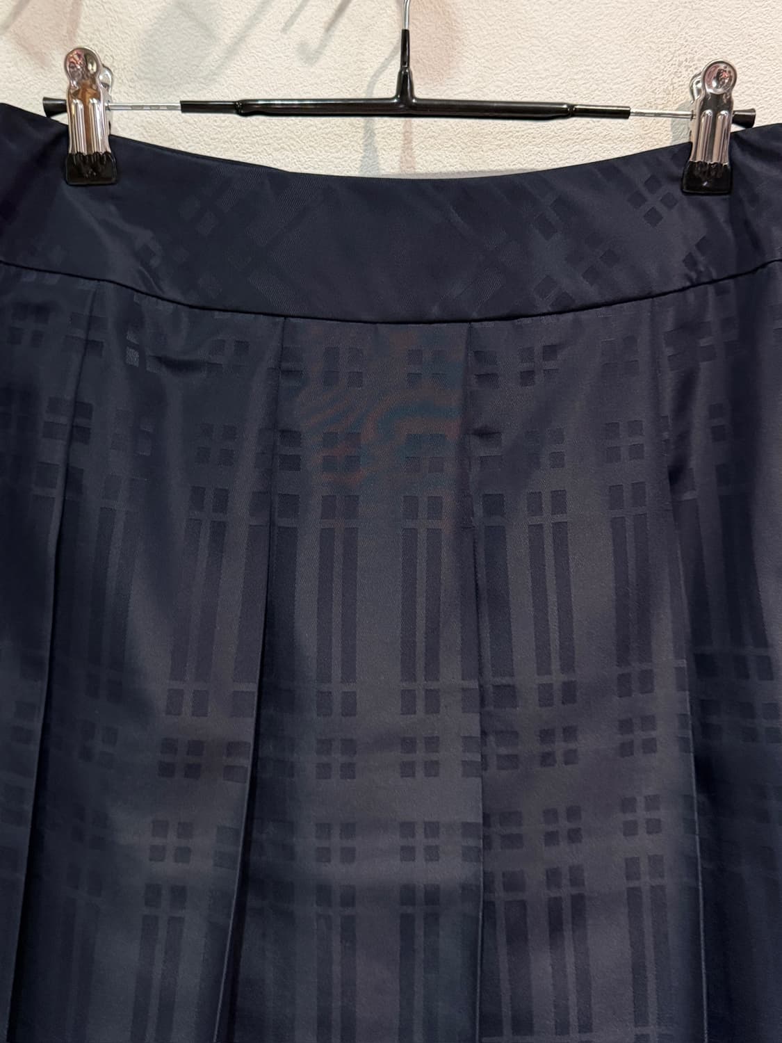  Old England Jacquard Skirt Navy (27.5) 상품이미지3