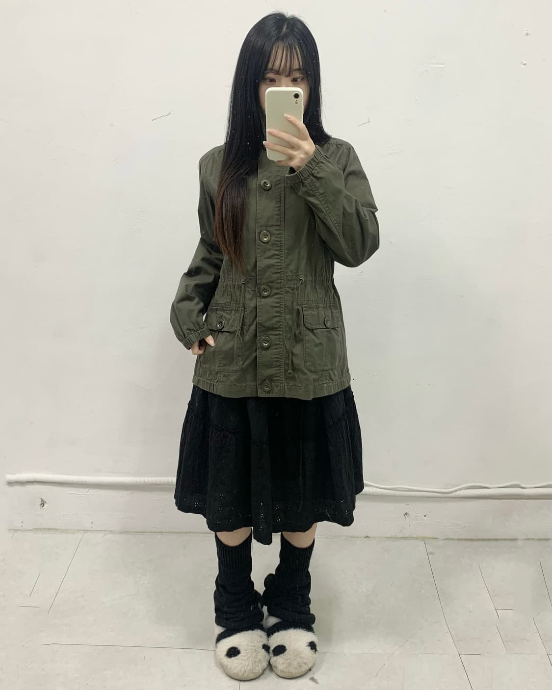 [PBI] y2k 야상 후드 자켓 상품이미지2