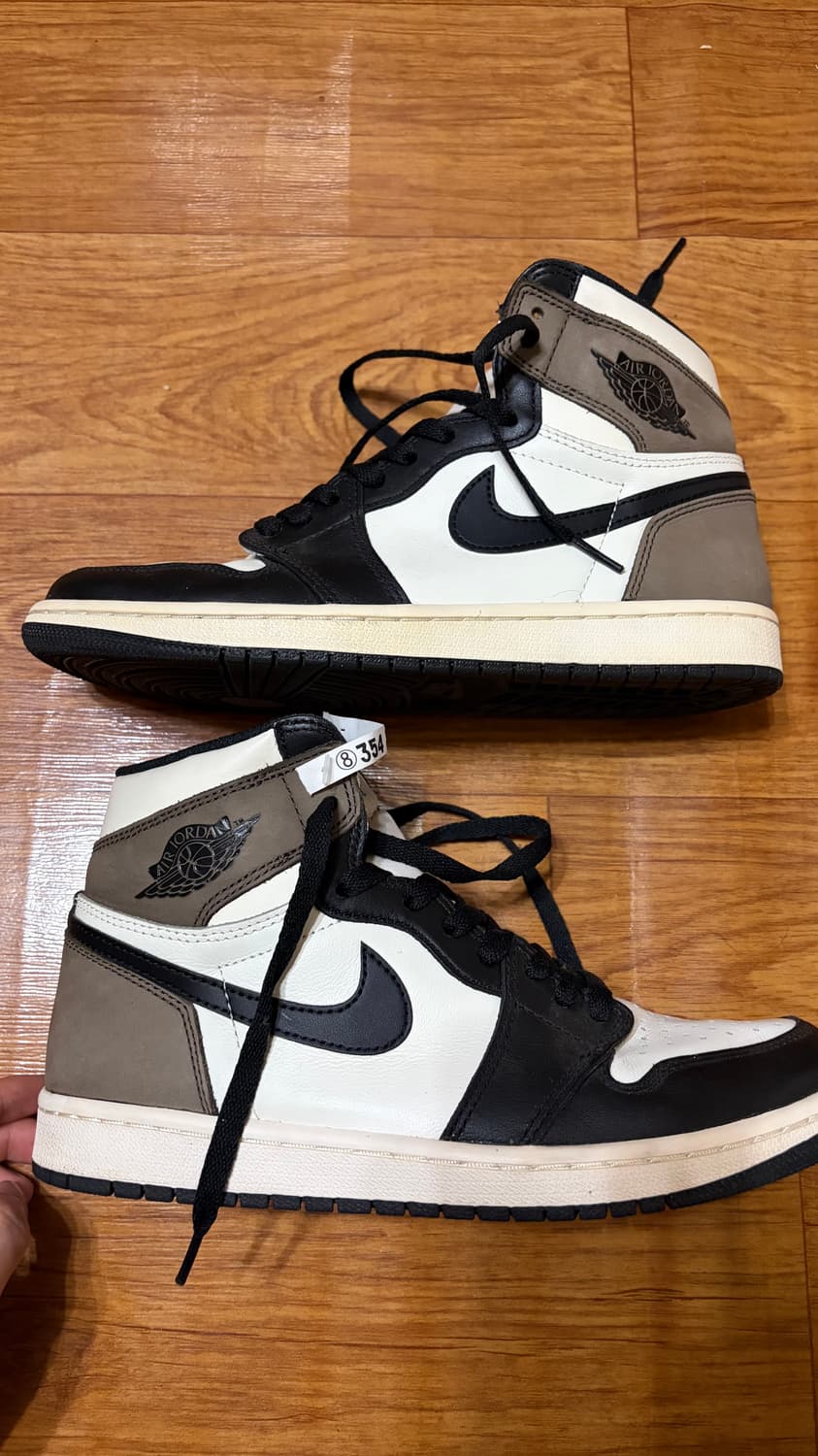 조던 1 레트로 하이 OG 다크 모카 260 상품이미지5