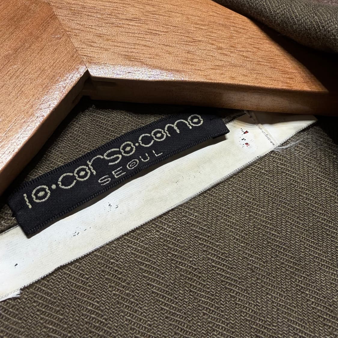 재팬 10꼬르소꼬모 누메로 HBT 밀리터리 셔츠 L og107 상품이미지3