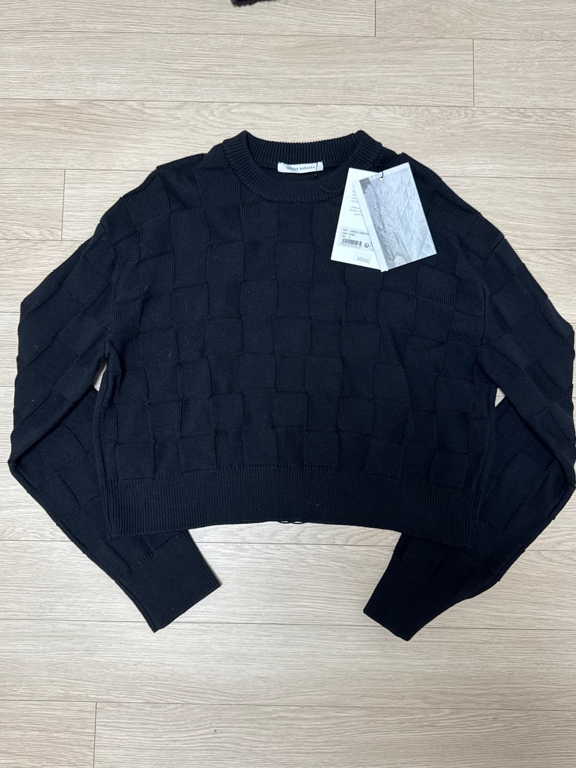 [S] 세실리에반센 Gudrun Jumper 구드런 점퍼 니트 블랙 상품이미지1