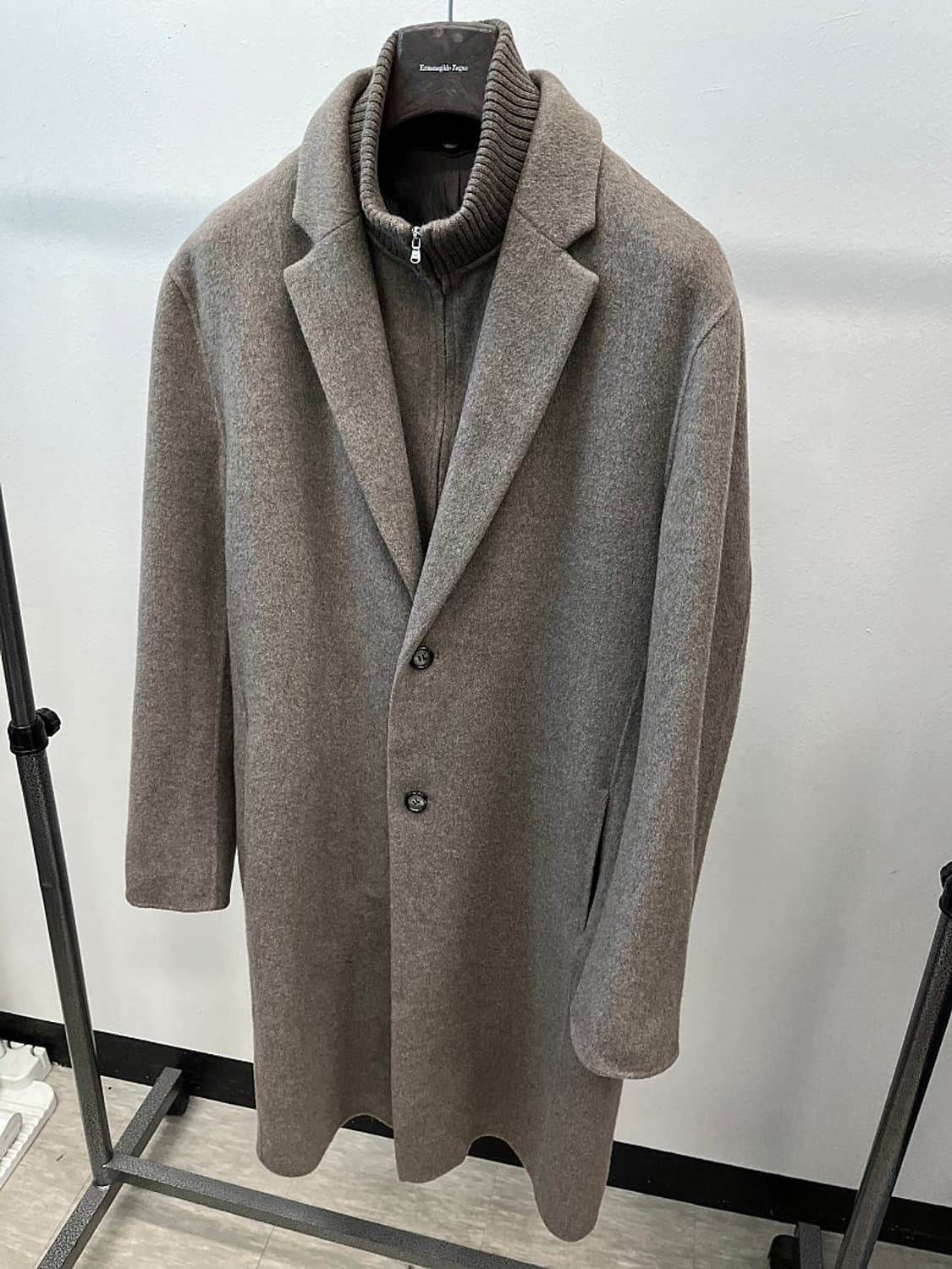 105-110) 반하트 핸드메이드 캐시미어 코트  상품이미지2